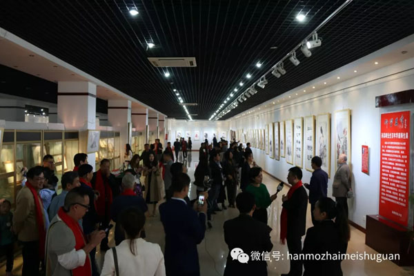 【展览花絮】仰望其峰——孙其峰先生百年华诞师生展